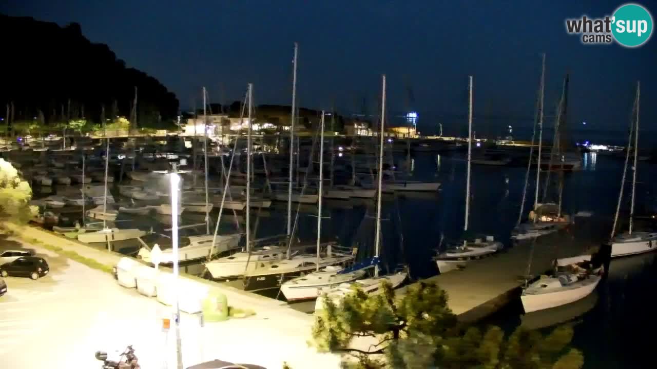 Webcam Sistiana Baia – Live View of the Marina and Gulf