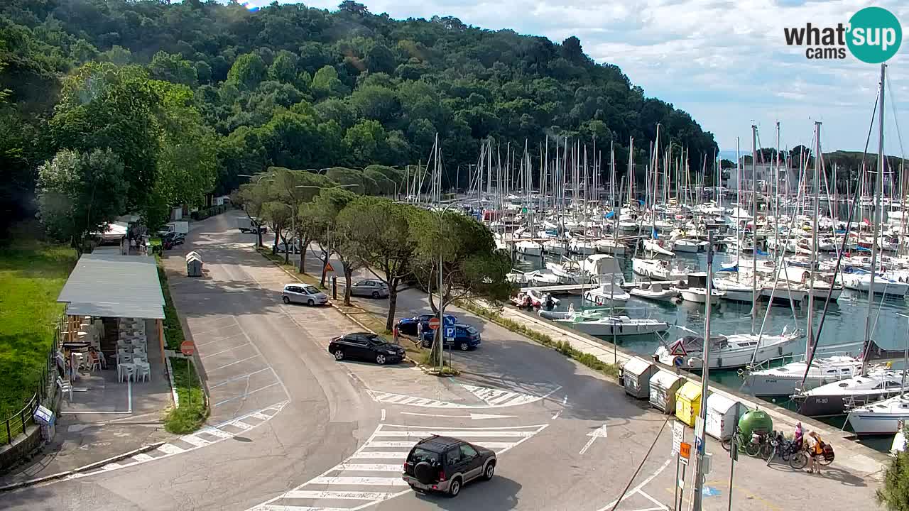 Webcam Sistiana Baia – Live View of the Marina and Gulf
