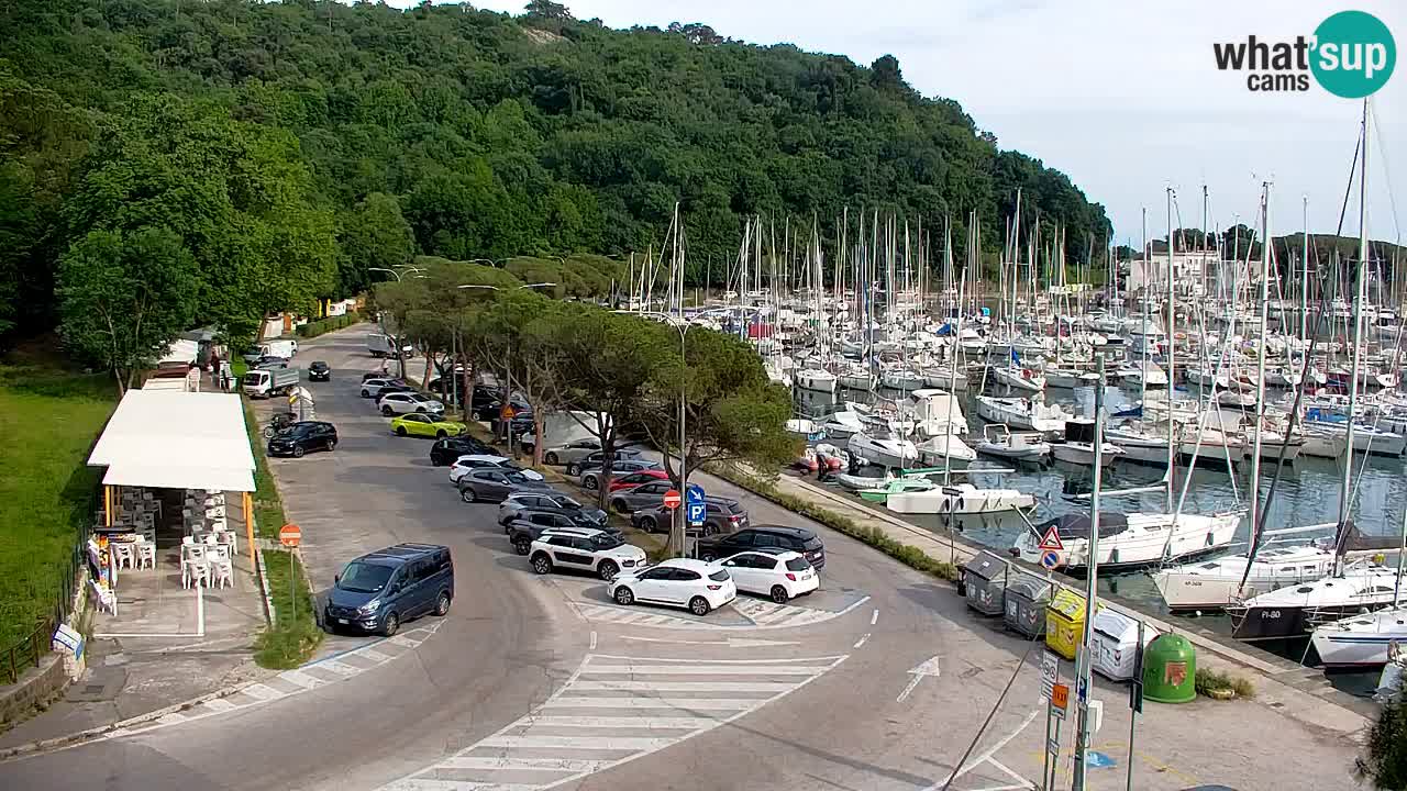 Webcam Sistiana Baia – Live View of the Marina and Gulf