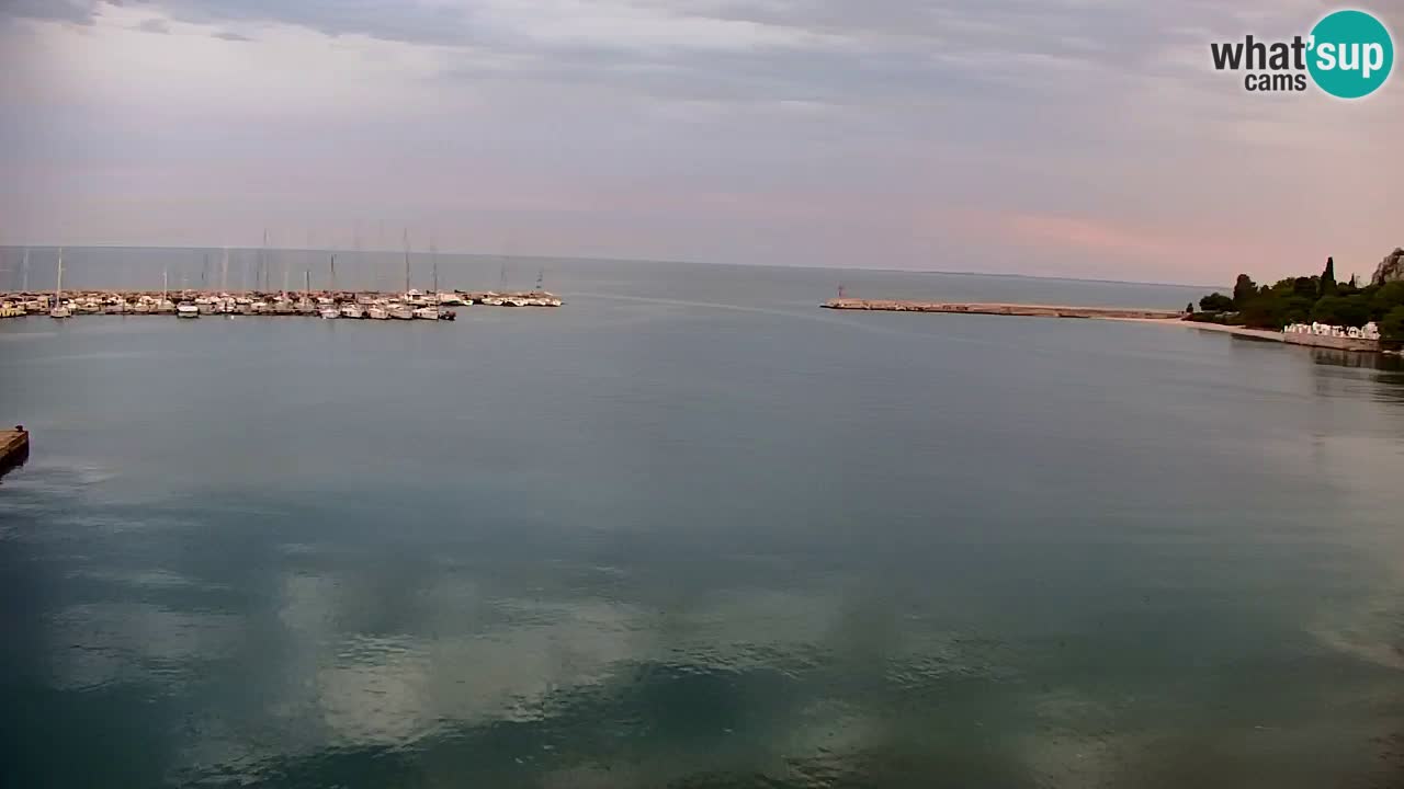 Webcam Sistiana Baia – Live View of the Marina and Gulf