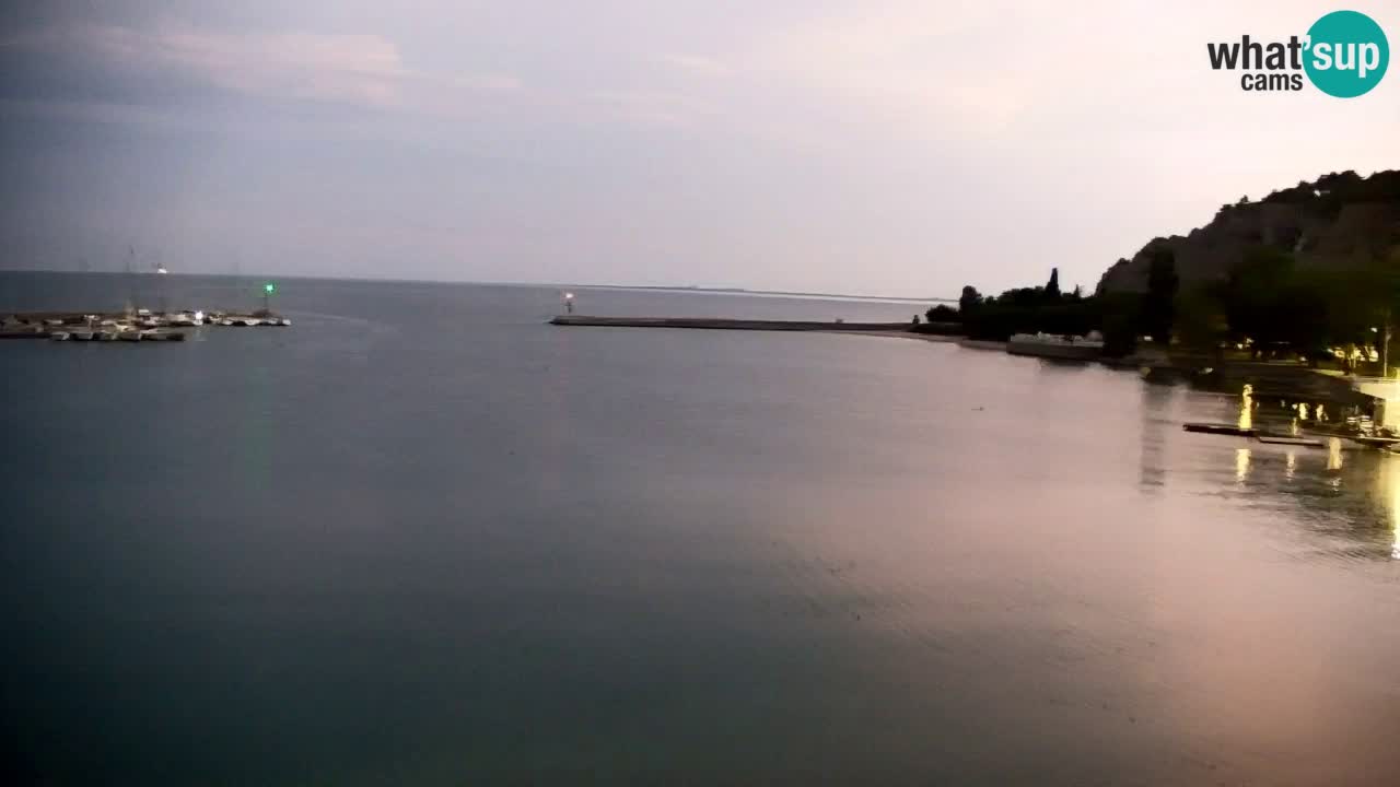Webcam Sistiana Baia – Live View of the Marina and Gulf