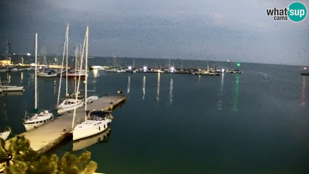 Webcam Baie de Sistiana – Vue en direct de la marina et de la baie