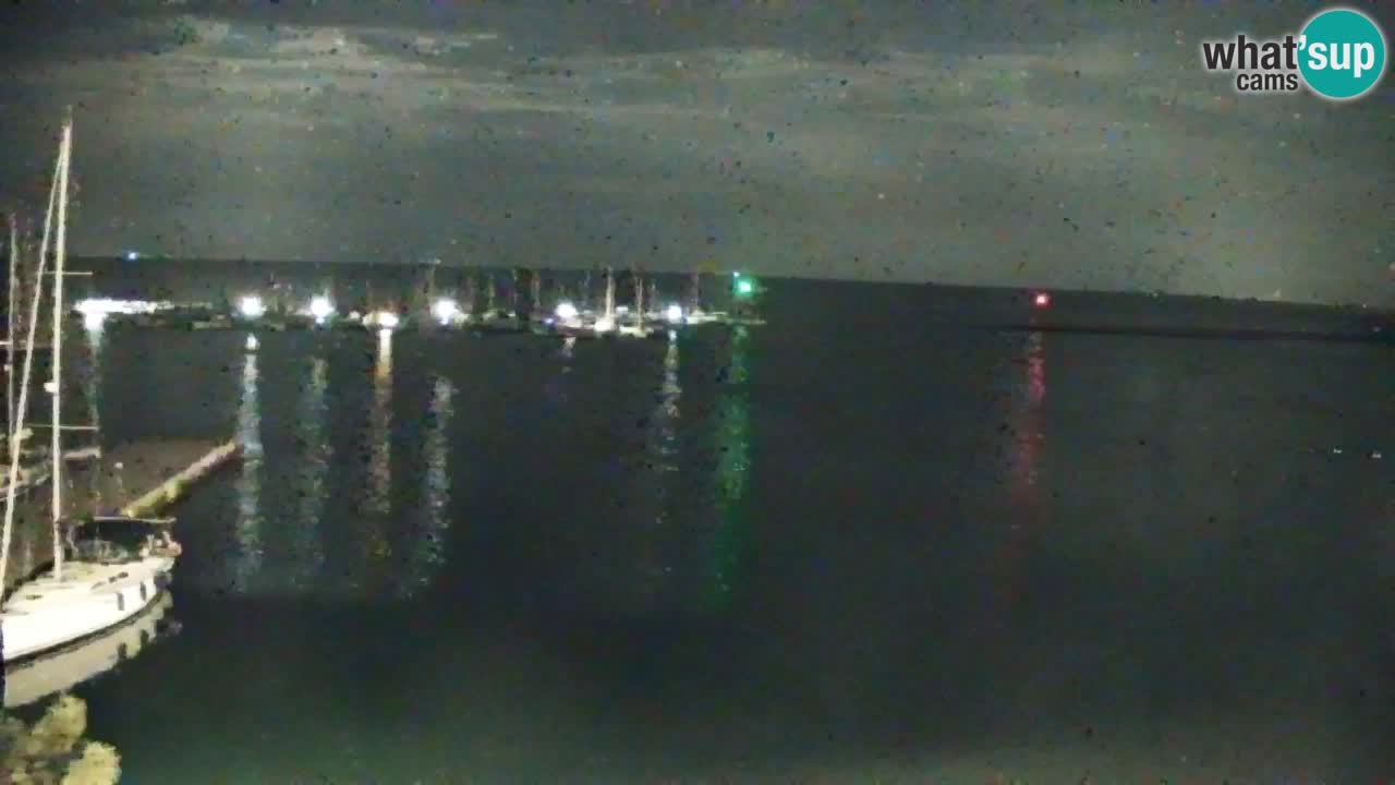 Webcam Baie de Sistiana – Vue en direct de la marina et de la baie