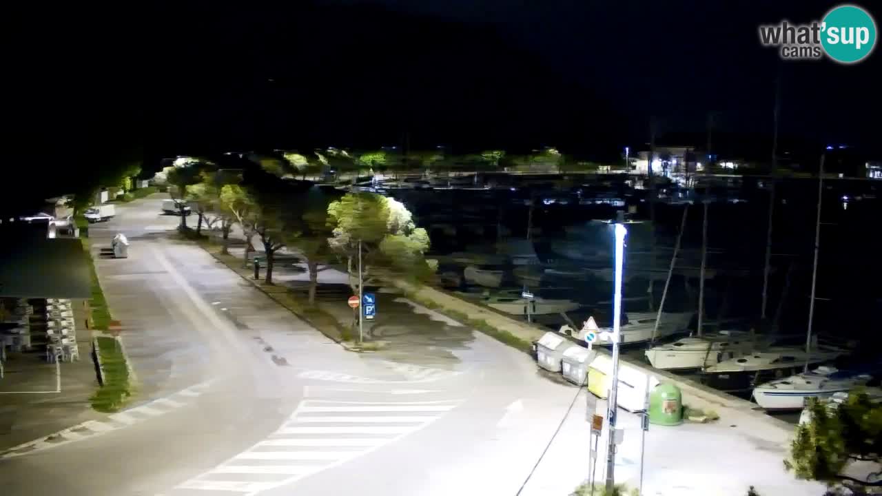Webcam Baie de Sistiana – Vue en direct de la marina et de la baie