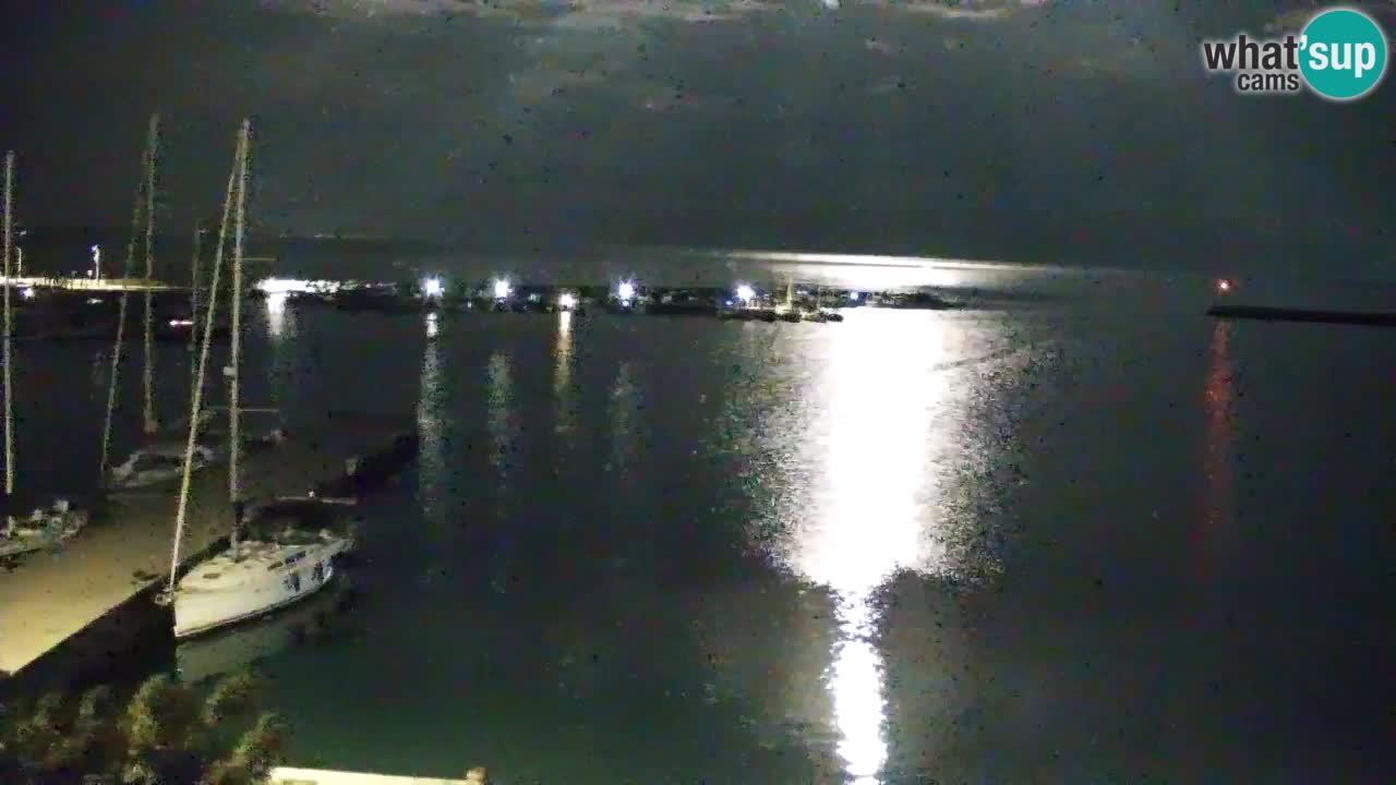 Webcam Baie de Sistiana – Vue en direct de la marina et de la baie