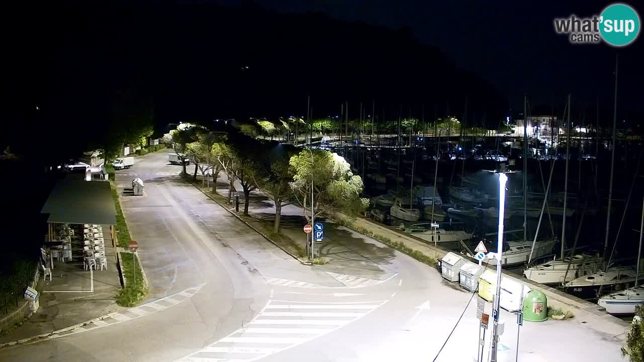 Webcam Baie de Sistiana – Vue en direct de la marina et de la baie