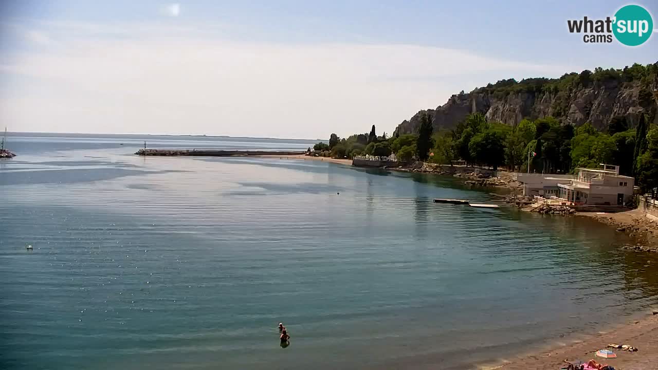 Webcam Sistiana Baia – Live View of the Marina and Gulf