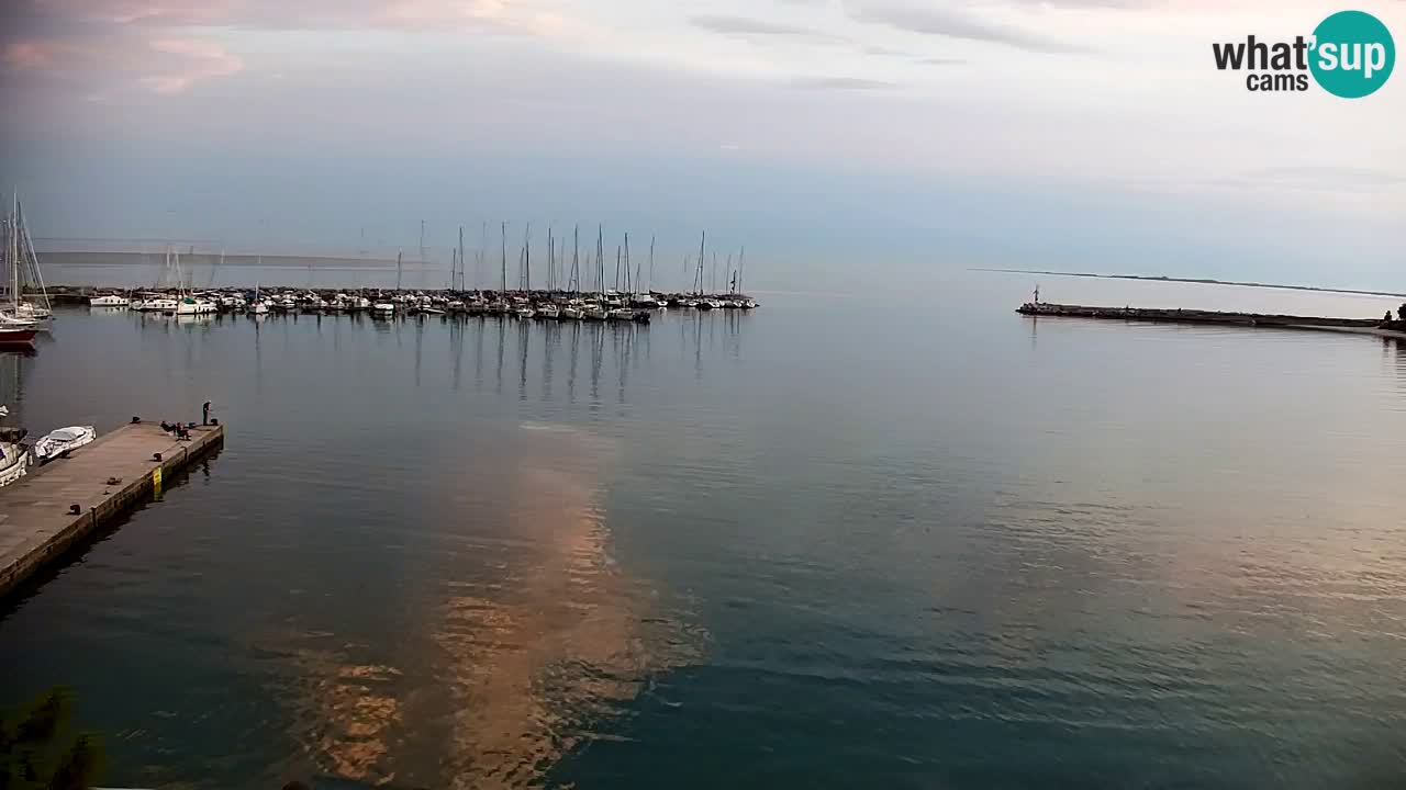 Webcam Baie de Sistiana – Vue en direct de la marina et de la baie