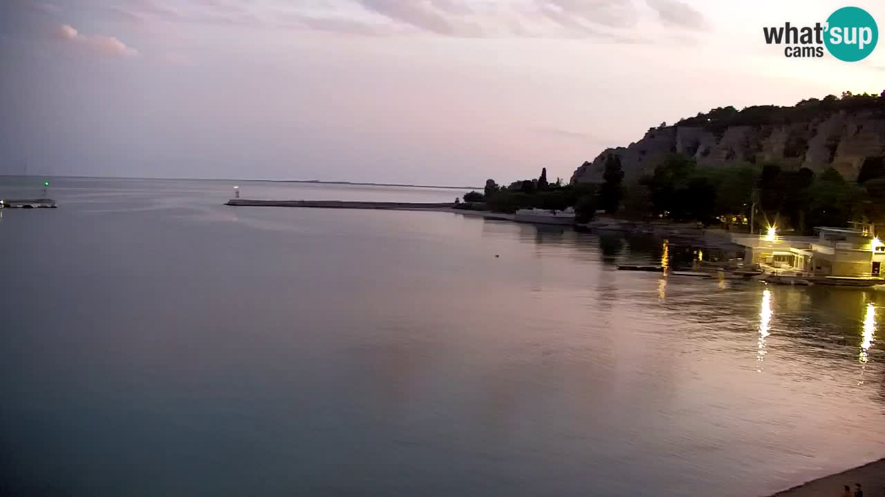 Webcam Sistiana Baia – Live View of the Marina and Gulf