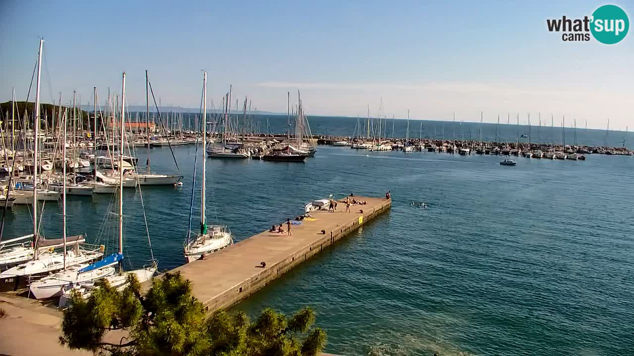 Webcam Sistiana Bucht – Liveblick auf Marina und Bucht