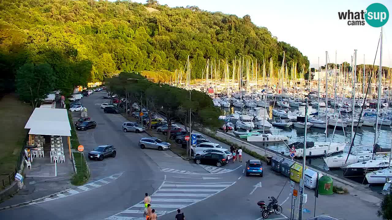Webcam Sistiana Bucht – Liveblick auf Marina und Bucht