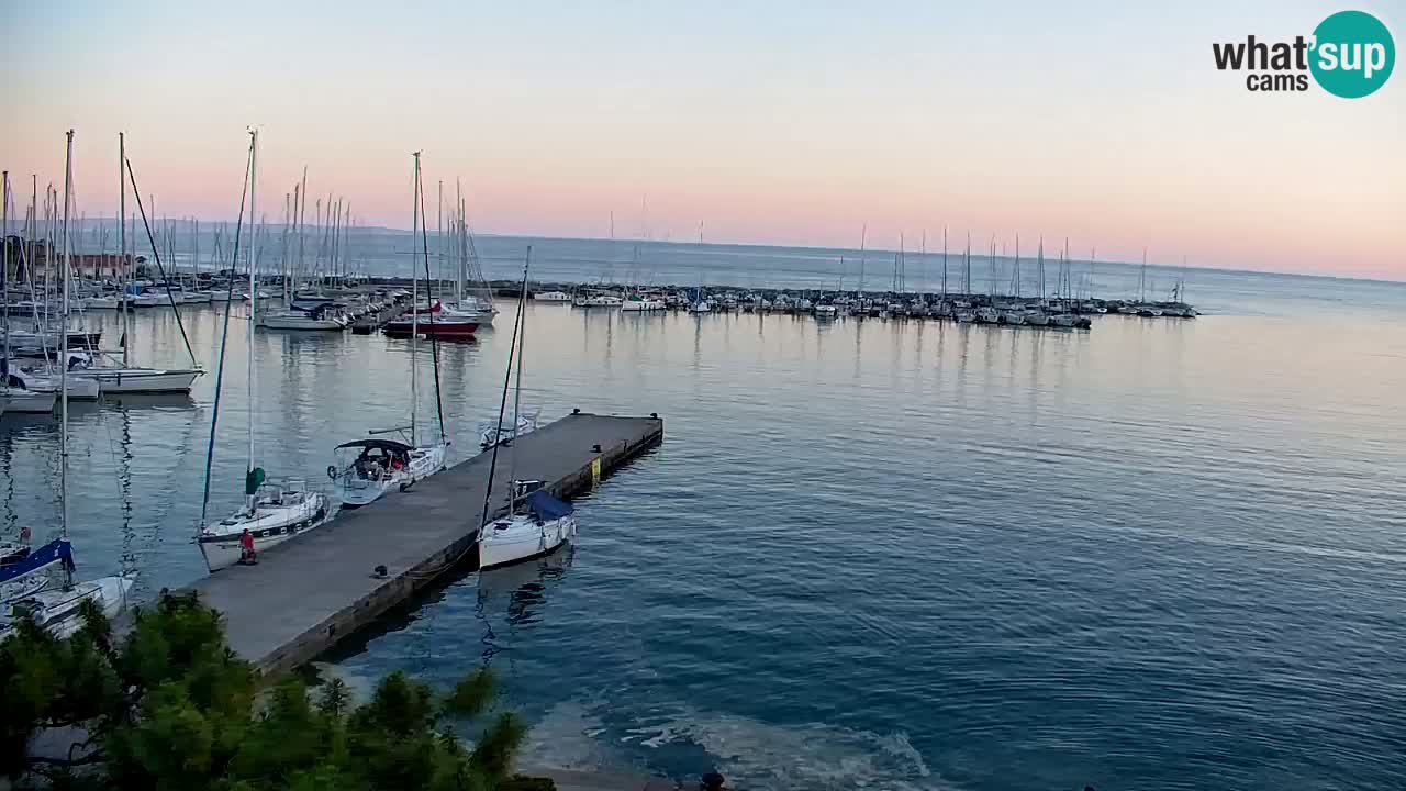 Webcam Sistiana Bucht – Liveblick auf Marina und Bucht