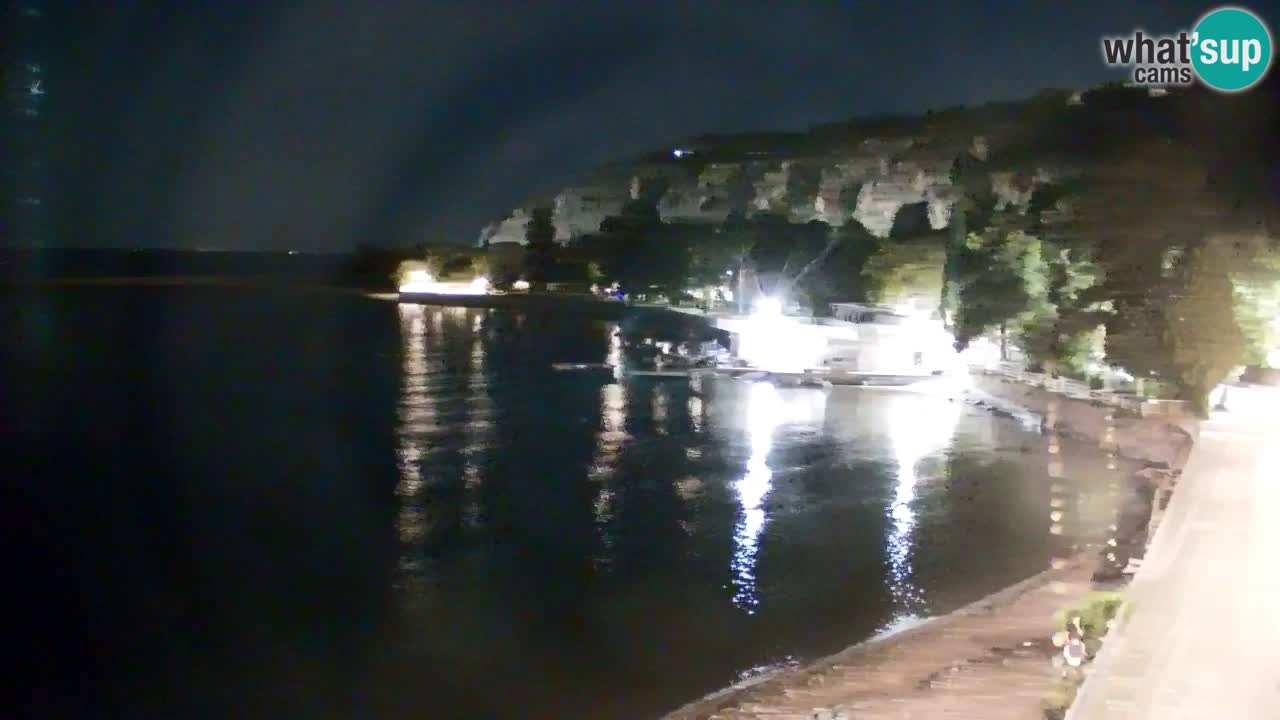 Webcam Baie de Sistiana – Vue en direct de la marina et de la baie