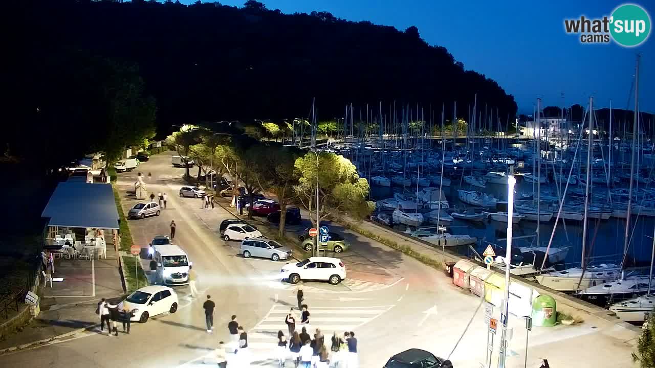 Web kamera Sistiana Uvala – Pogled uživo na marinu i zaljev