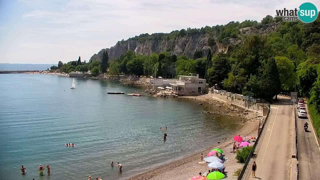 Spletna kamera Sesljanski zaliv – Pogled v živo na marino in zaliv