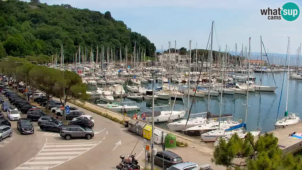 Webcam Sistiana Baia – Live View of the Marina and Gulf
