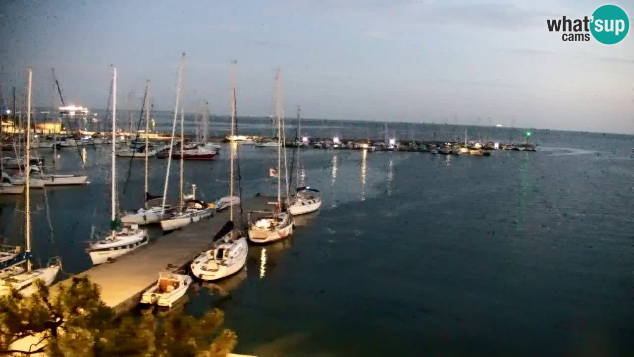 Webcam Baie de Sistiana – Vue en direct de la marina et de la baie