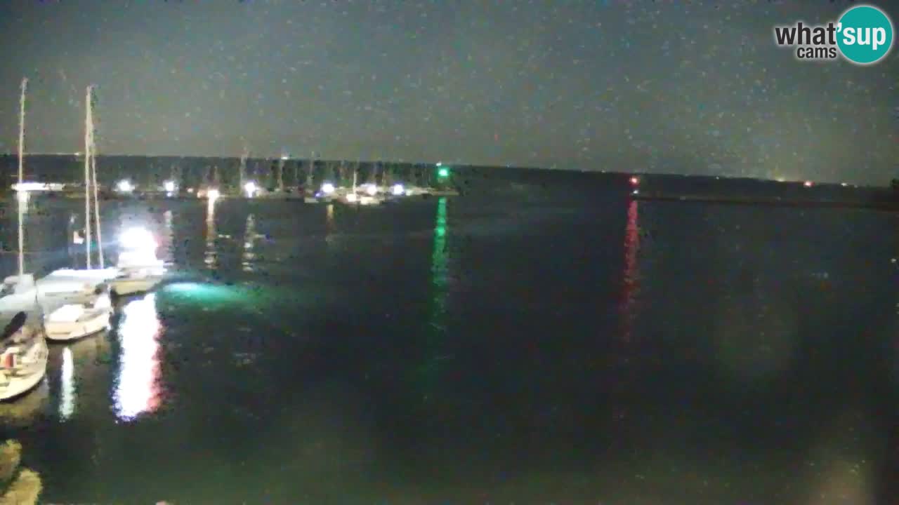 Webcam Baie de Sistiana – Vue en direct de la marina et de la baie