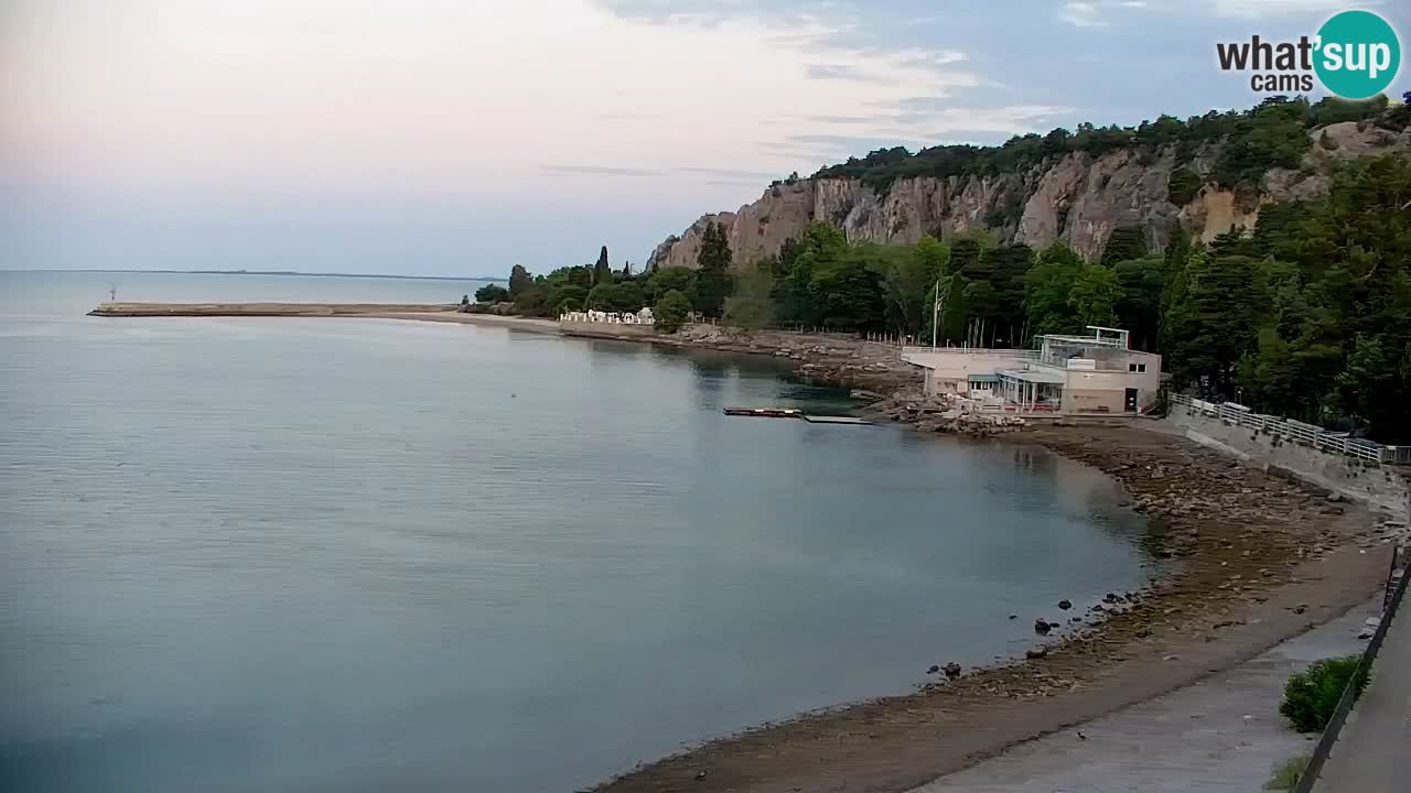 Spletna kamera Sesljanski zaliv – Pogled v živo na marino in zaliv