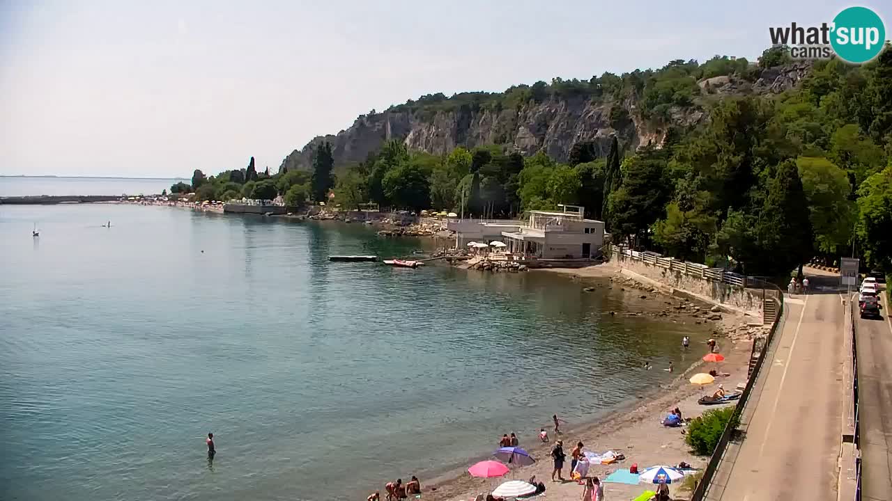 Spletna kamera Sesljanski zaliv – Pogled v živo na marino in zaliv