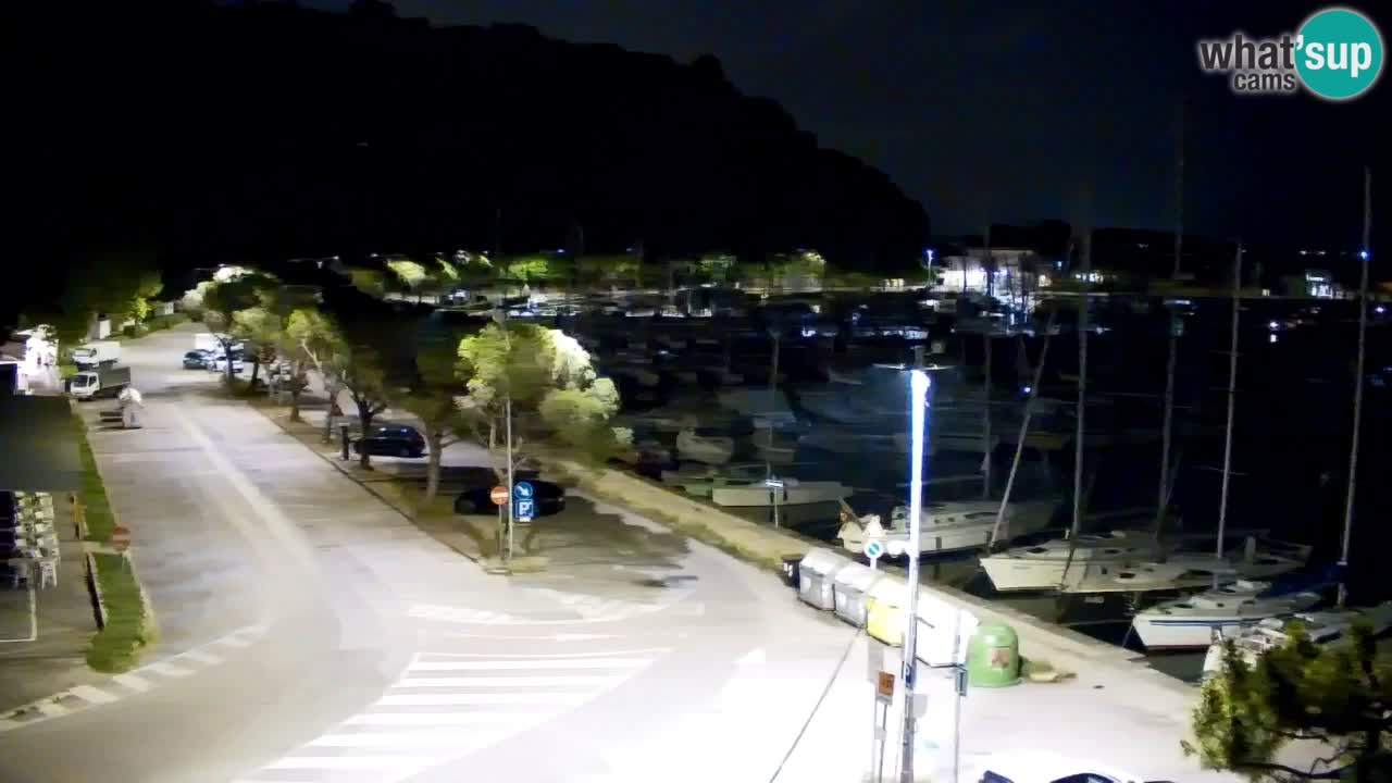 Webcam Sistiana Baia – Live View of the Marina and Gulf