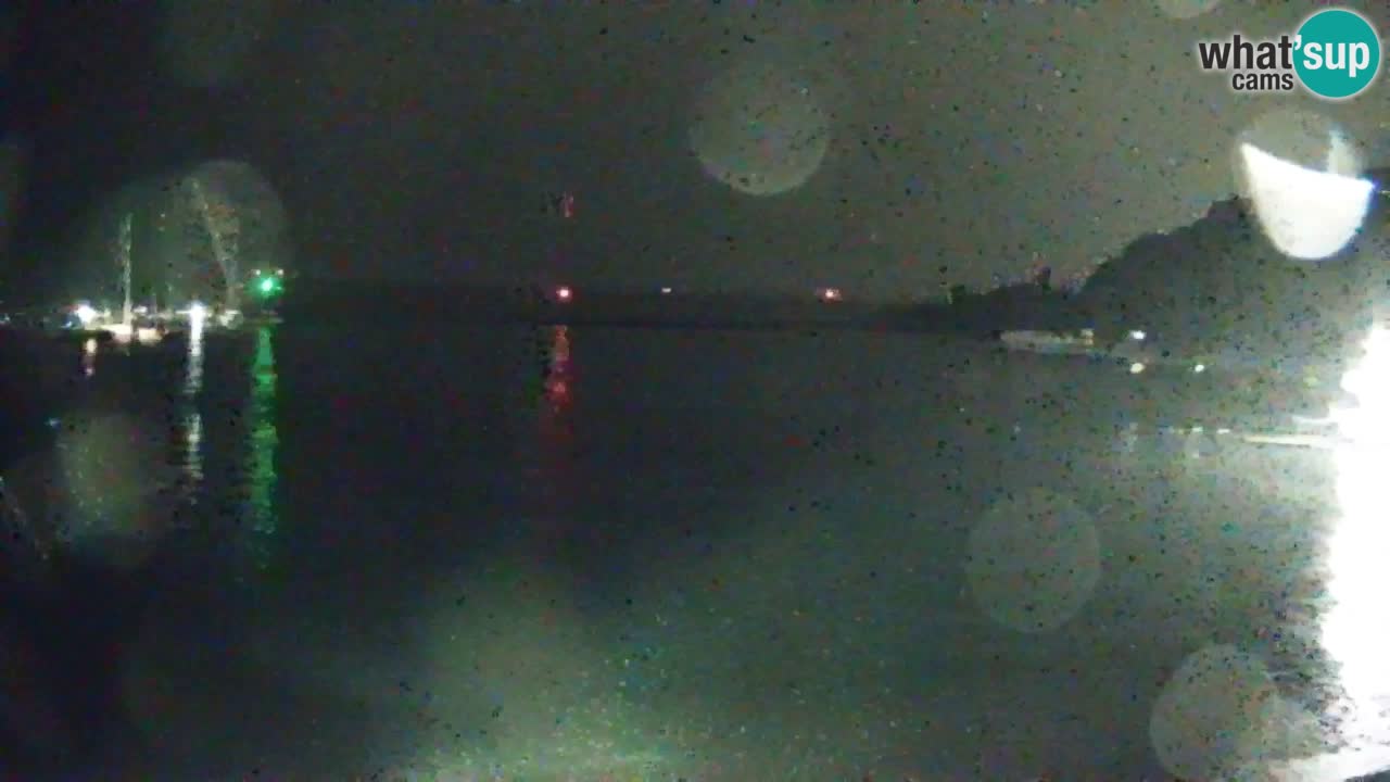 Webcam Baie de Sistiana – Vue en direct de la marina et de la baie