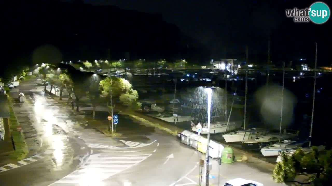 Webcam Bahía de Sistiana – Vista en directo del puerto deportivo y la costa