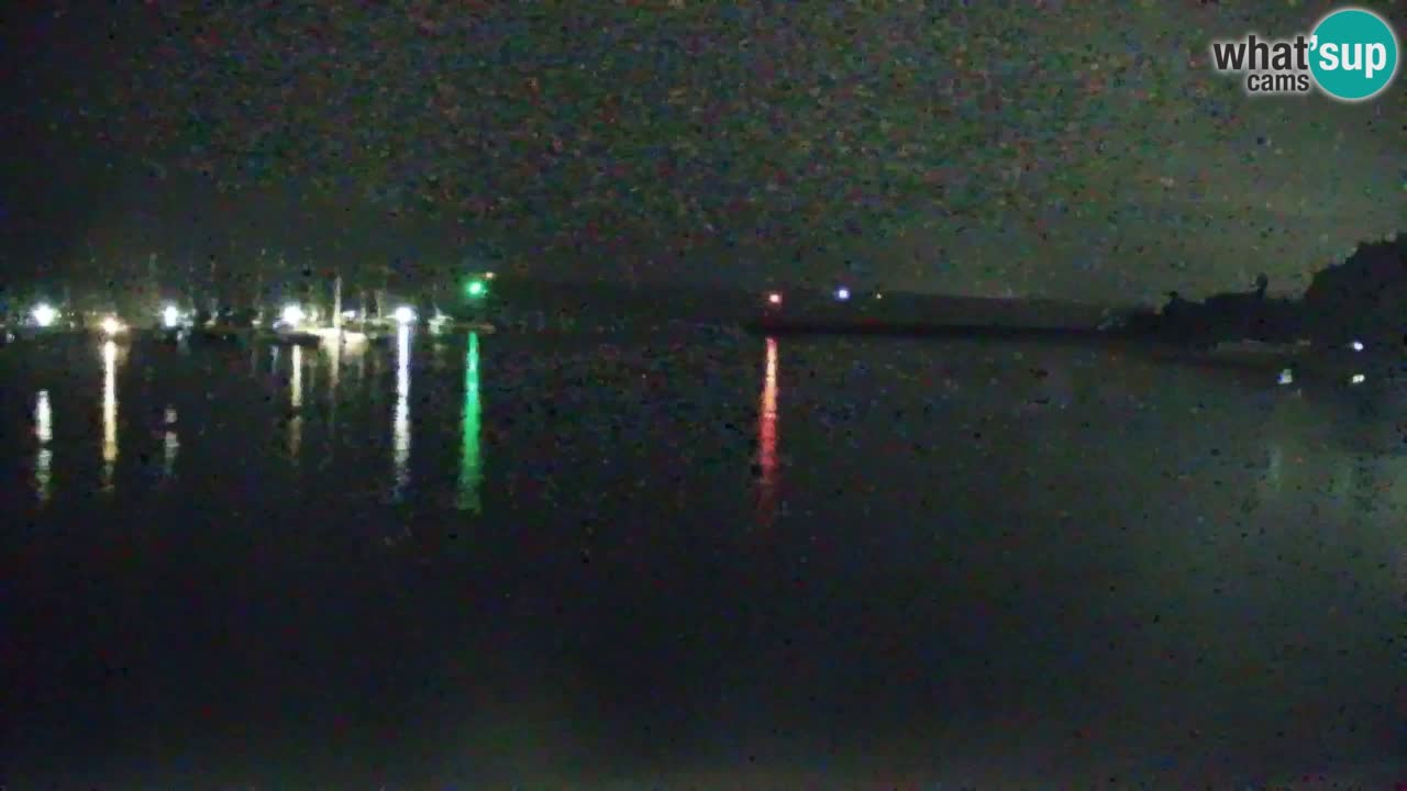 Webcam Bahía de Sistiana – Vista en directo del puerto deportivo y la costa