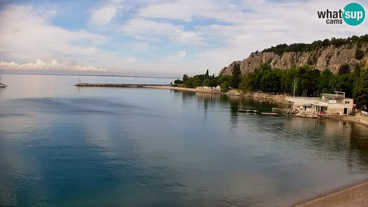 Webcam Sistiana Baia – Live View of the Marina and Gulf
