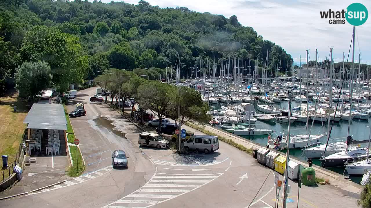 Webcam Sistiana Baia – Live View of the Marina and Gulf