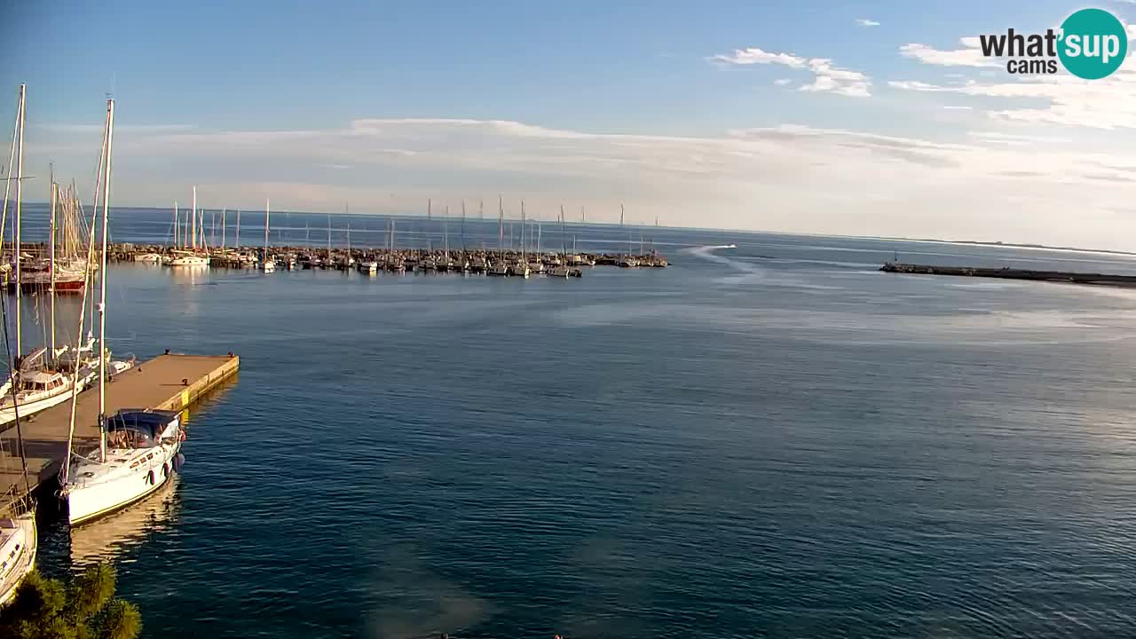Webcam Sistiana Baia – Live View of the Marina and Gulf
