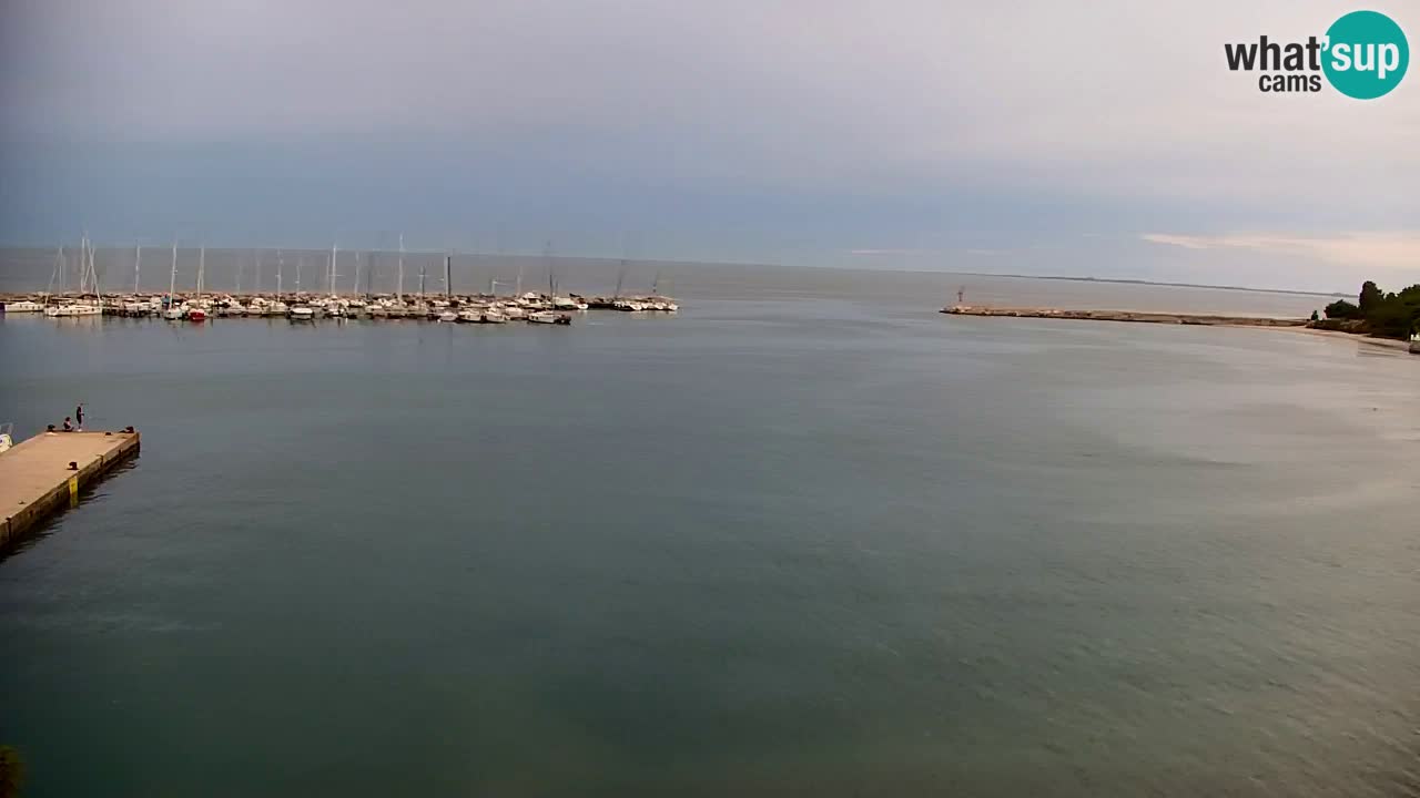 Web kamera Sistiana Uvala – Pogled uživo na marinu i zaljev