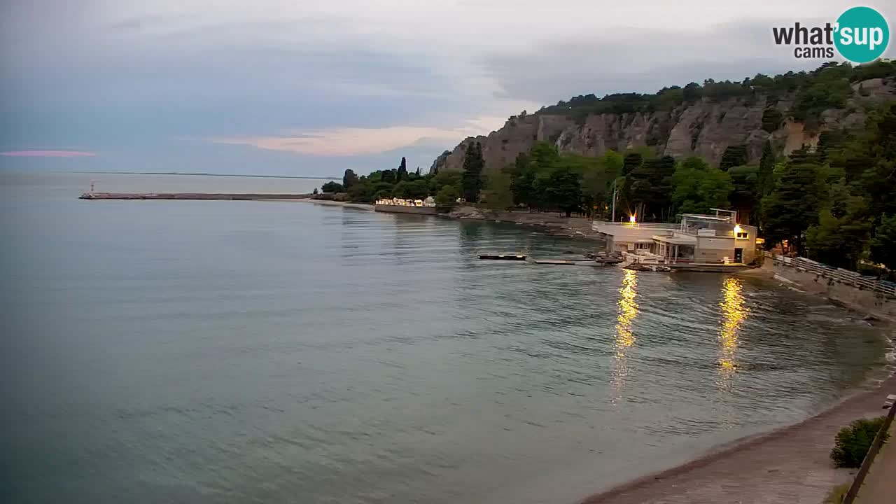 Webcam Sistiana Baia – Live View of the Marina and Gulf