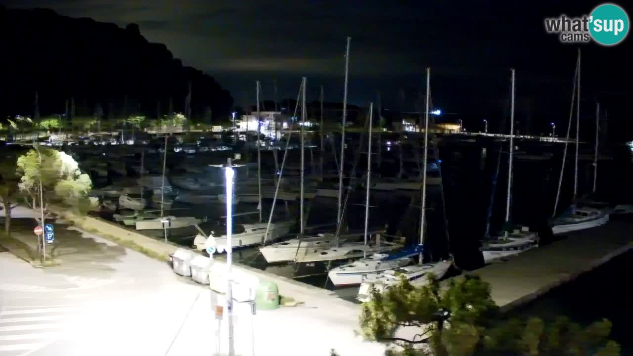 Webcam Bahía de Sistiana – Vista en directo del puerto deportivo y la costa