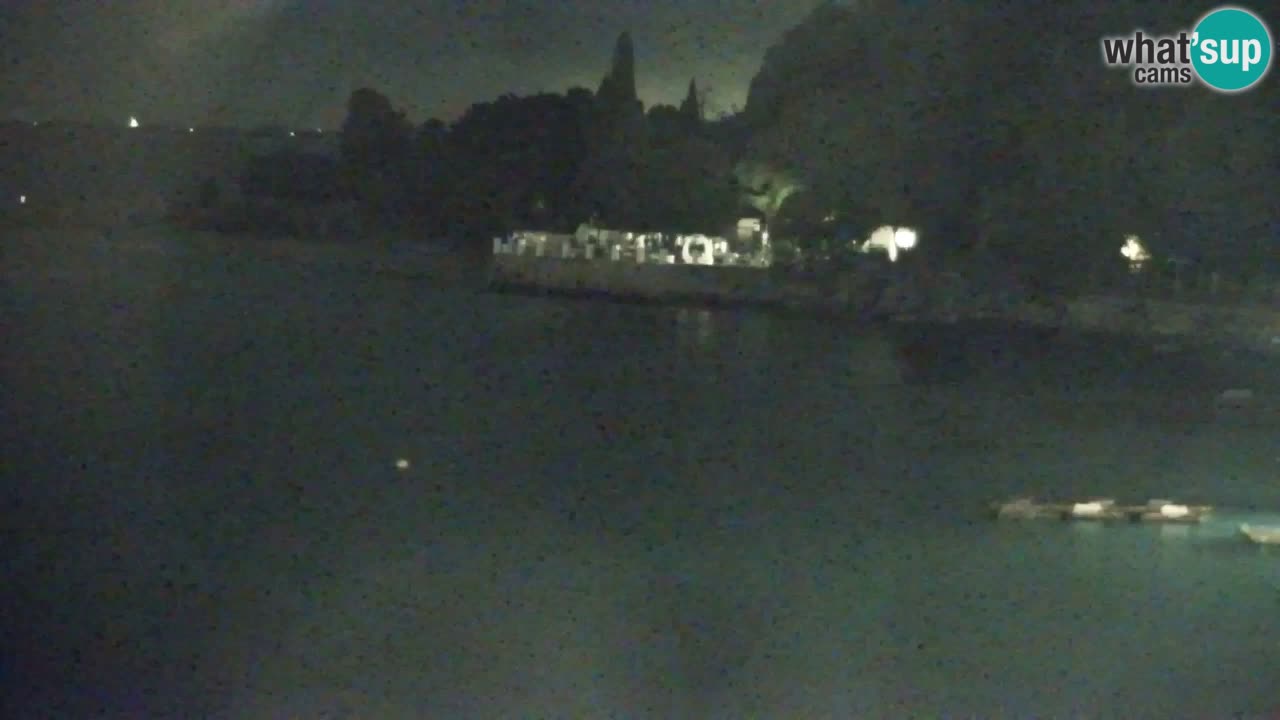 Webcam Bahía de Sistiana – Vista en directo del puerto deportivo y la costa