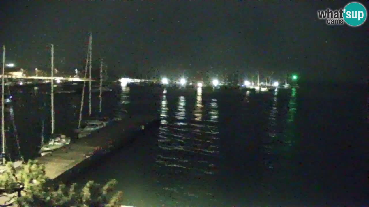 Webcam Baie de Sistiana – Vue en direct de la marina et de la baie