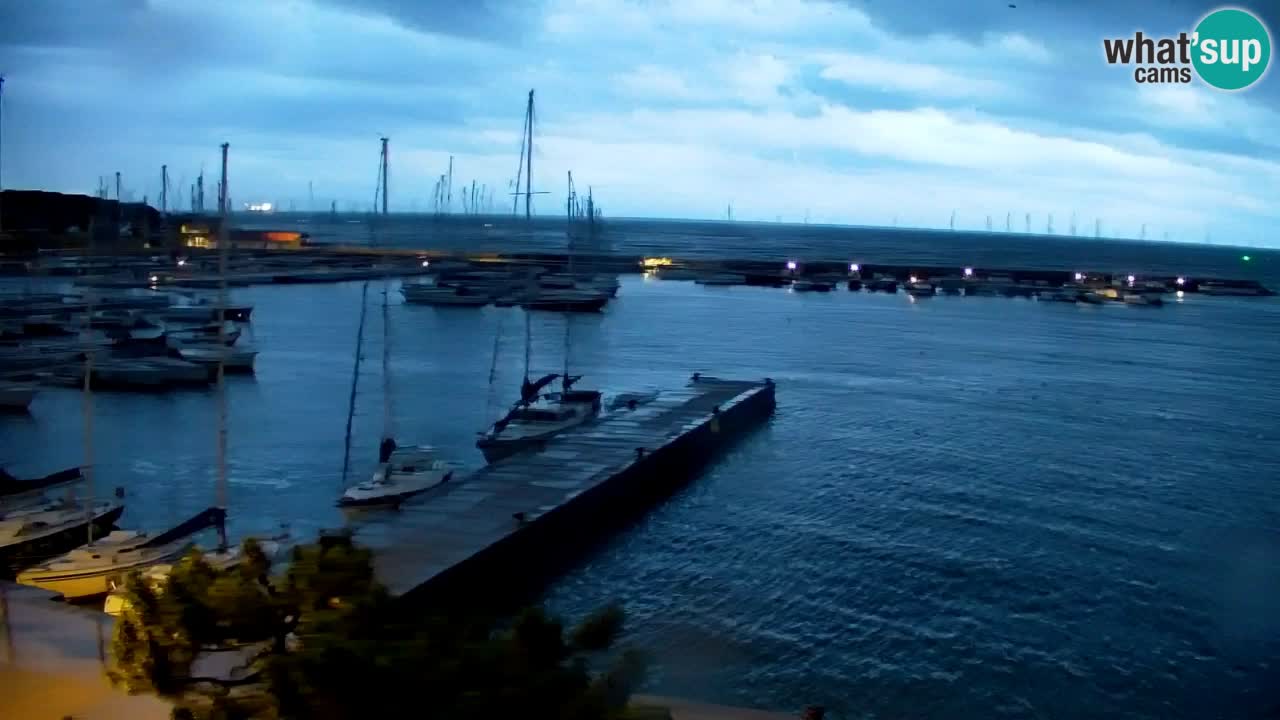 Webcam Sistiana Baia – Live View of the Marina and Gulf