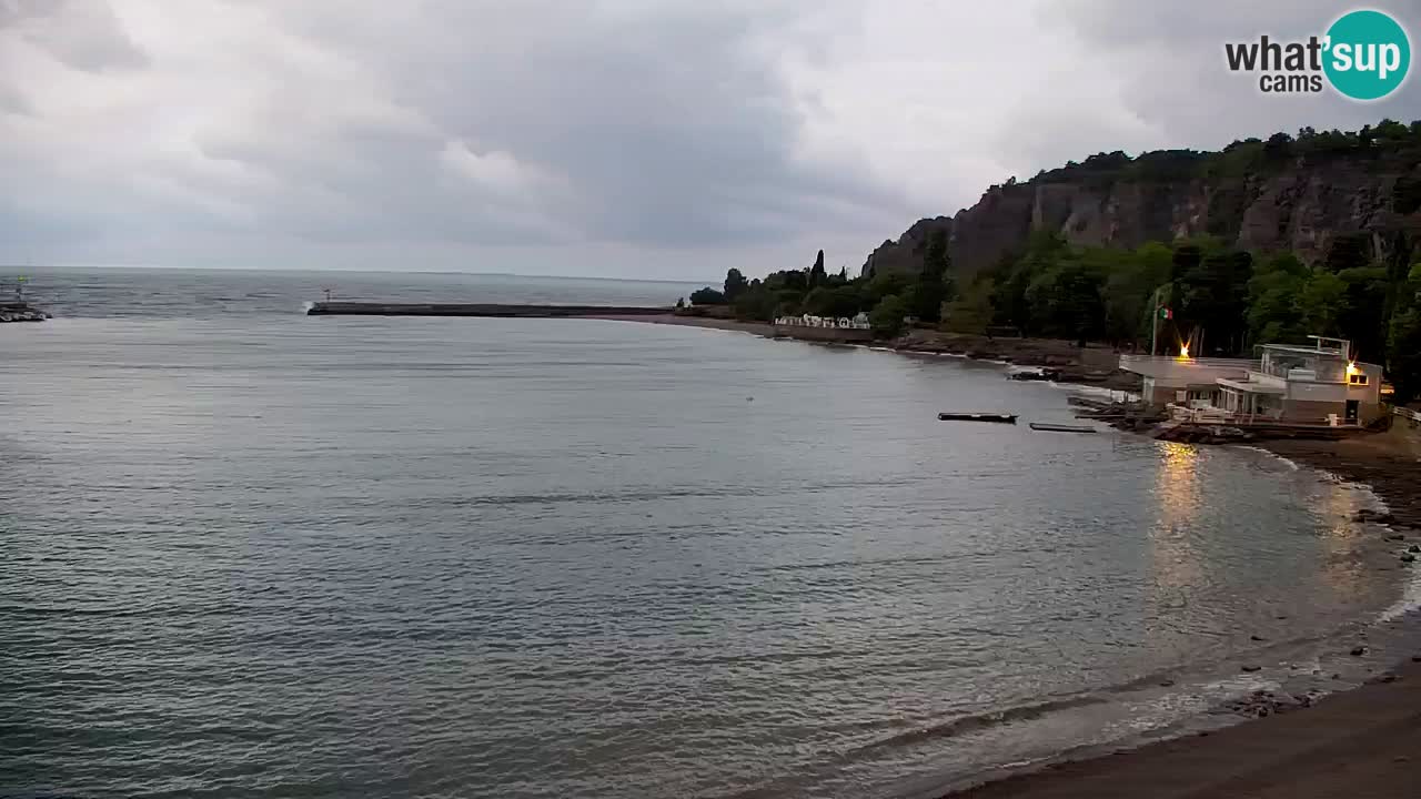 Webcam Sistiana Baia – Live View of the Marina and Gulf
