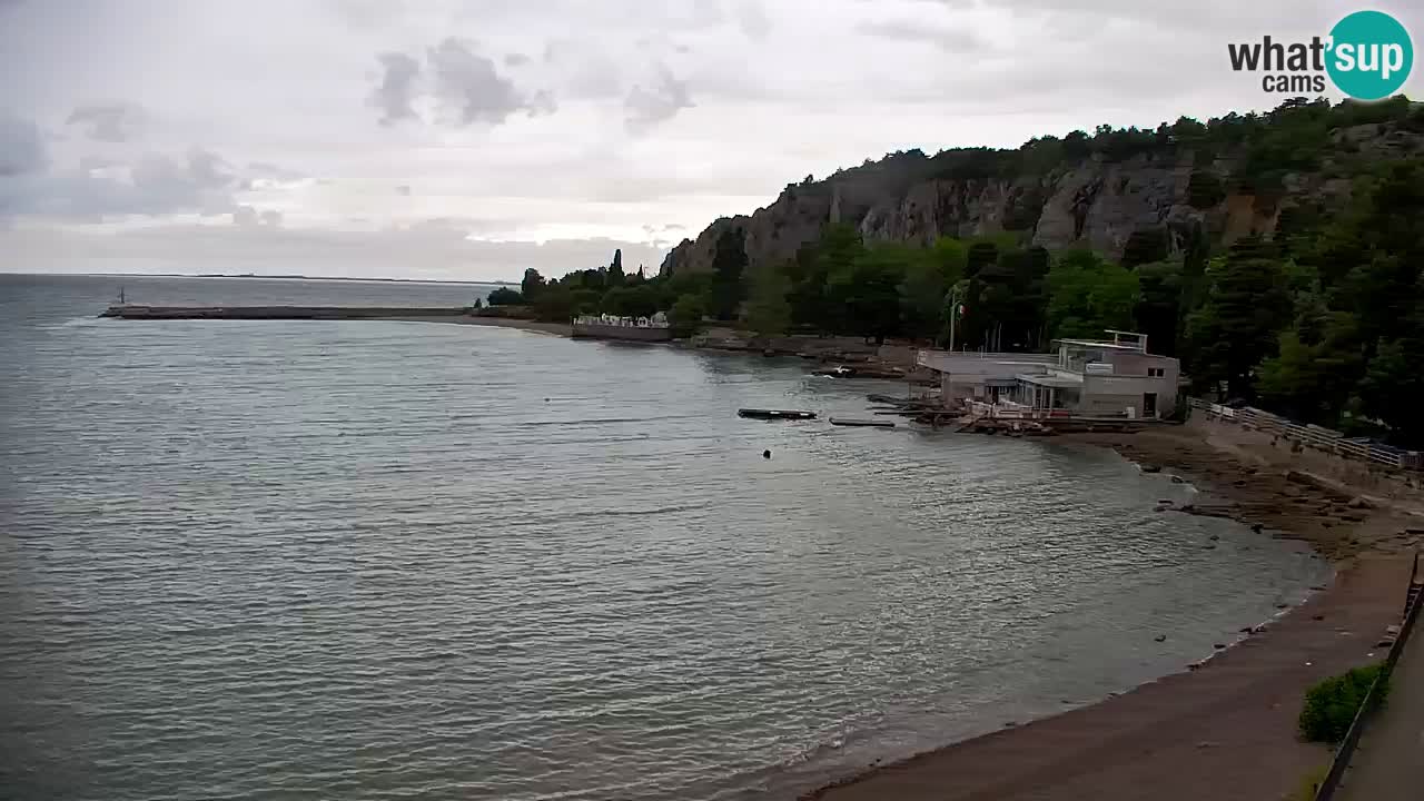 Web kamera Sistiana Uvala – Pogled uživo na marinu i zaljev