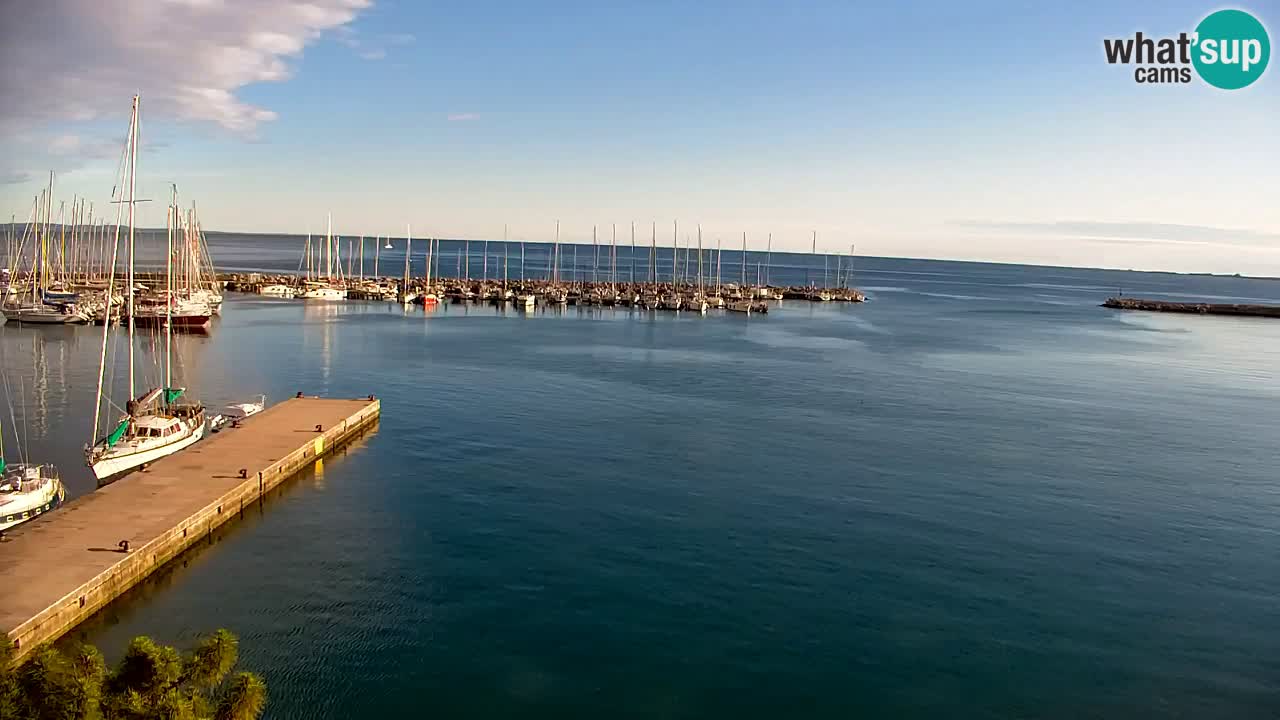 Webcam Sistiana Bucht – Liveblick auf Marina und Bucht