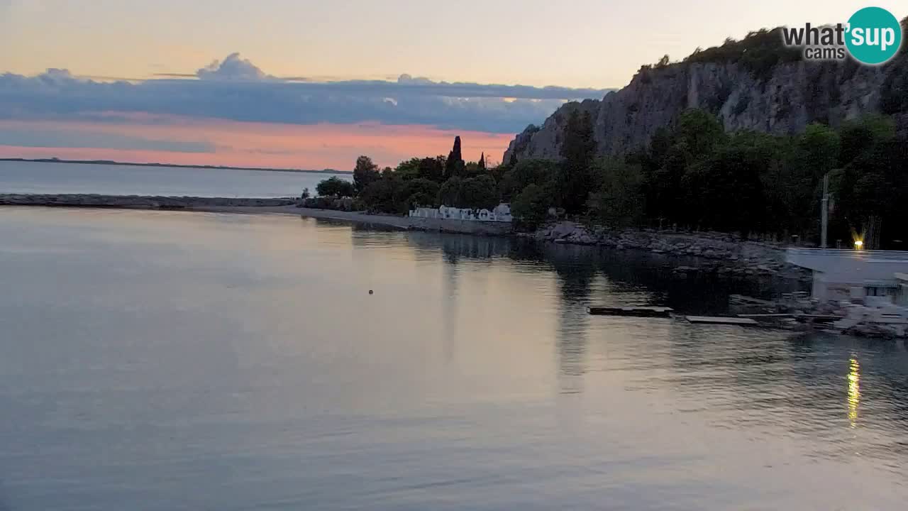 Webcam Sistiana Baia – Live View of the Marina and Gulf