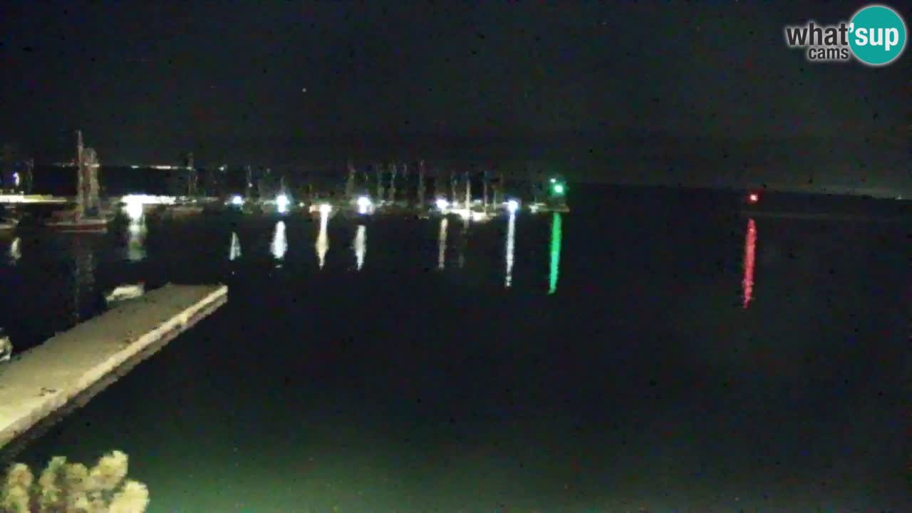 Webcam Baie de Sistiana – Vue en direct de la marina et de la baie