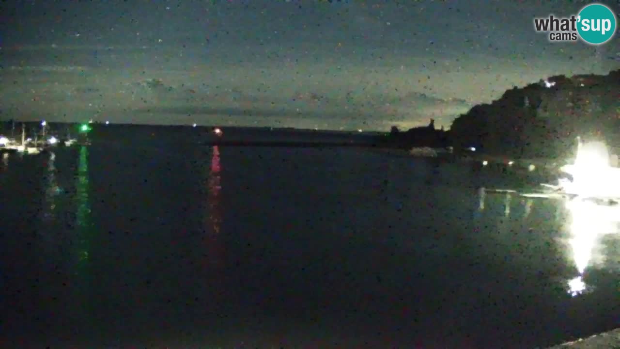 Webcam Baie de Sistiana – Vue en direct de la marina et de la baie
