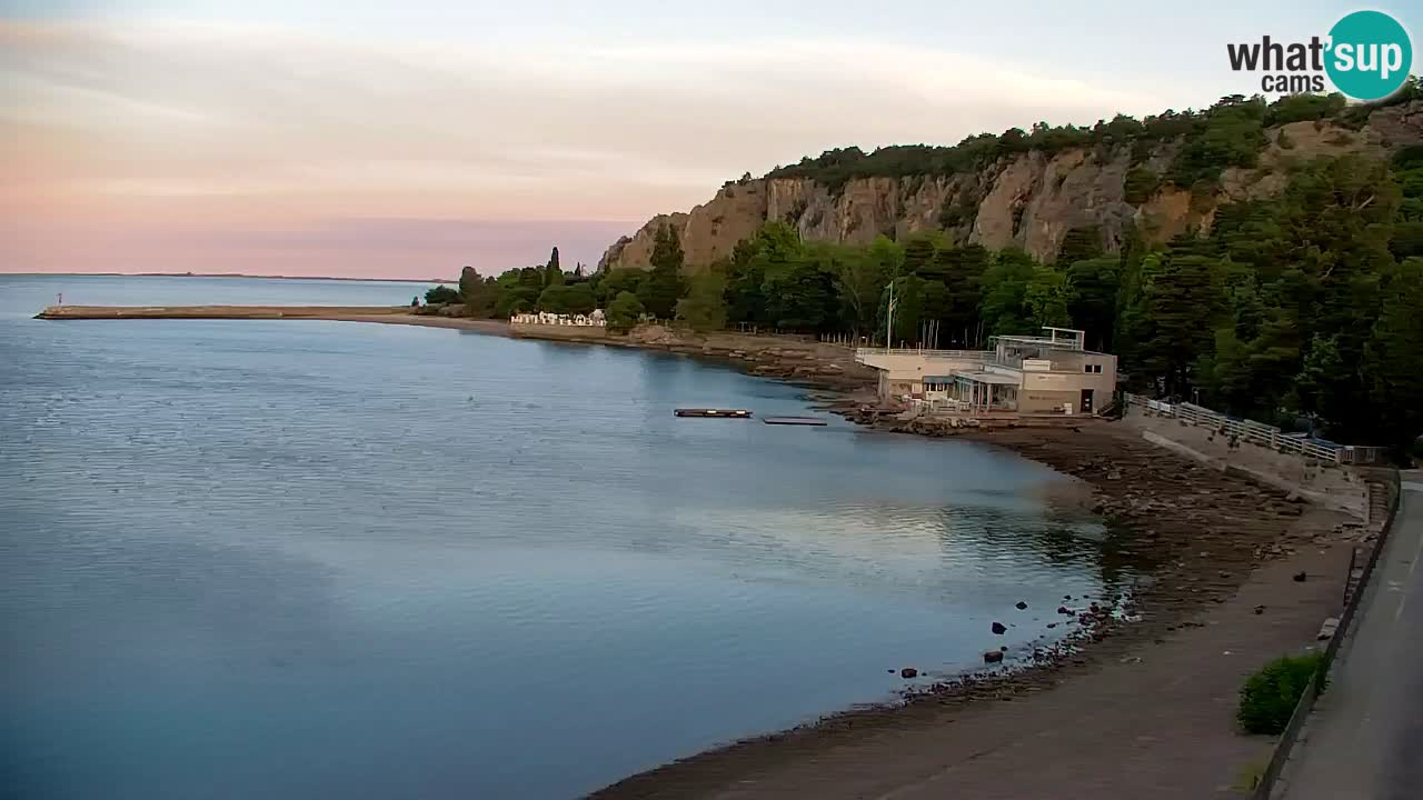 Webcam Baie de Sistiana – Vue en direct de la marina et de la baie