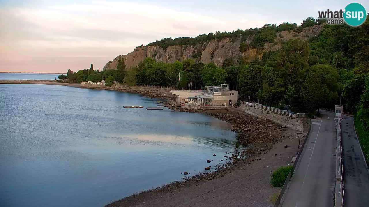 Webcam Sistiana Baia – Live View of the Marina and Gulf