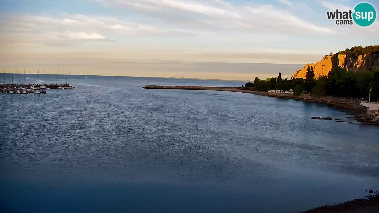 Webcam Sistiana Bucht – Liveblick auf Marina und Bucht