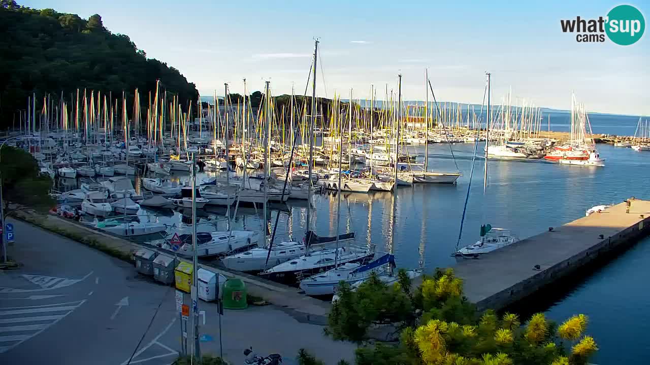 Webcam Sistiana Baia – Live View of the Marina and Gulf