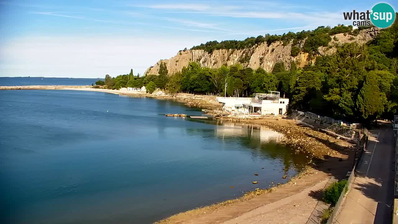 Webcam Sistiana Baia – Live View of the Marina and Gulf