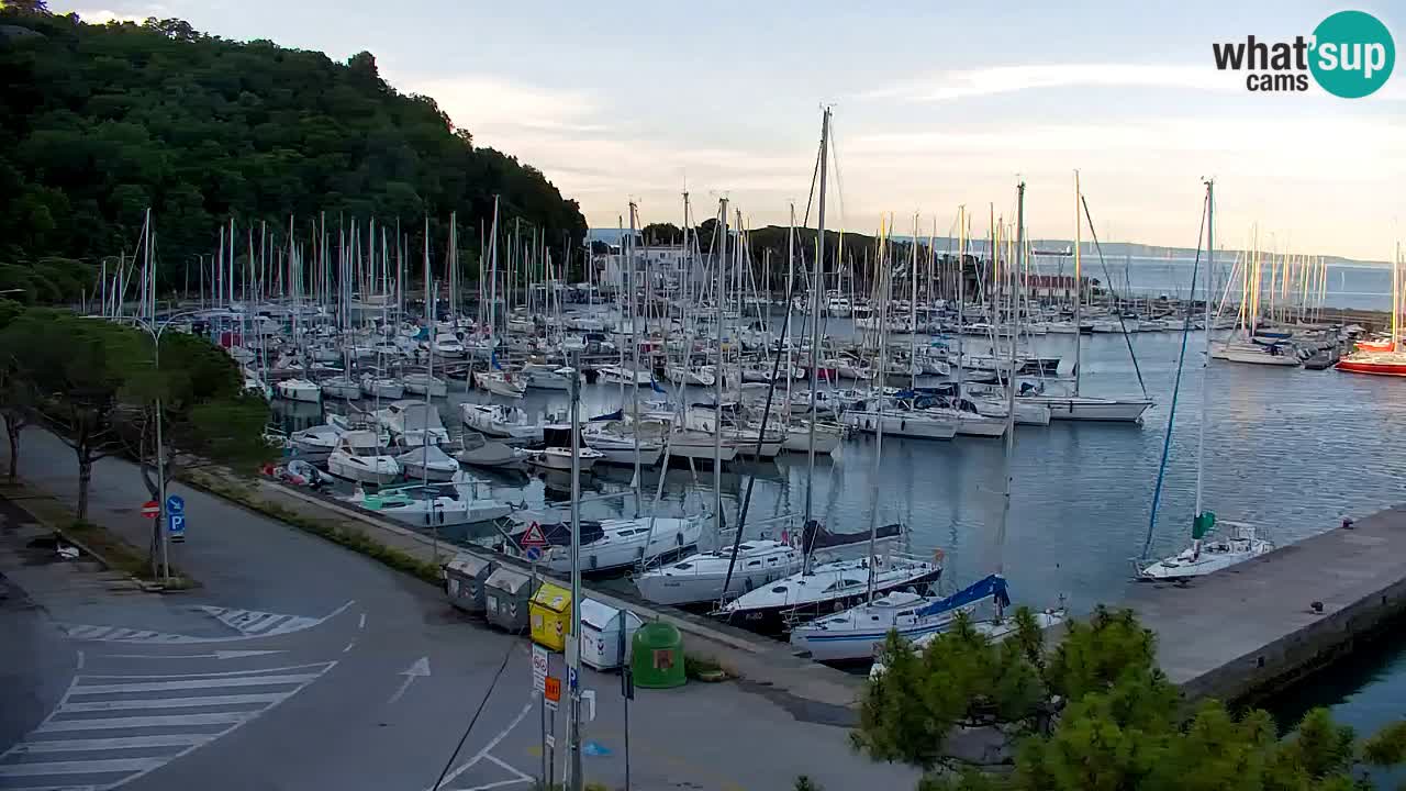 Spletna kamera Sesljanski zaliv – Pogled v živo na marino in zaliv