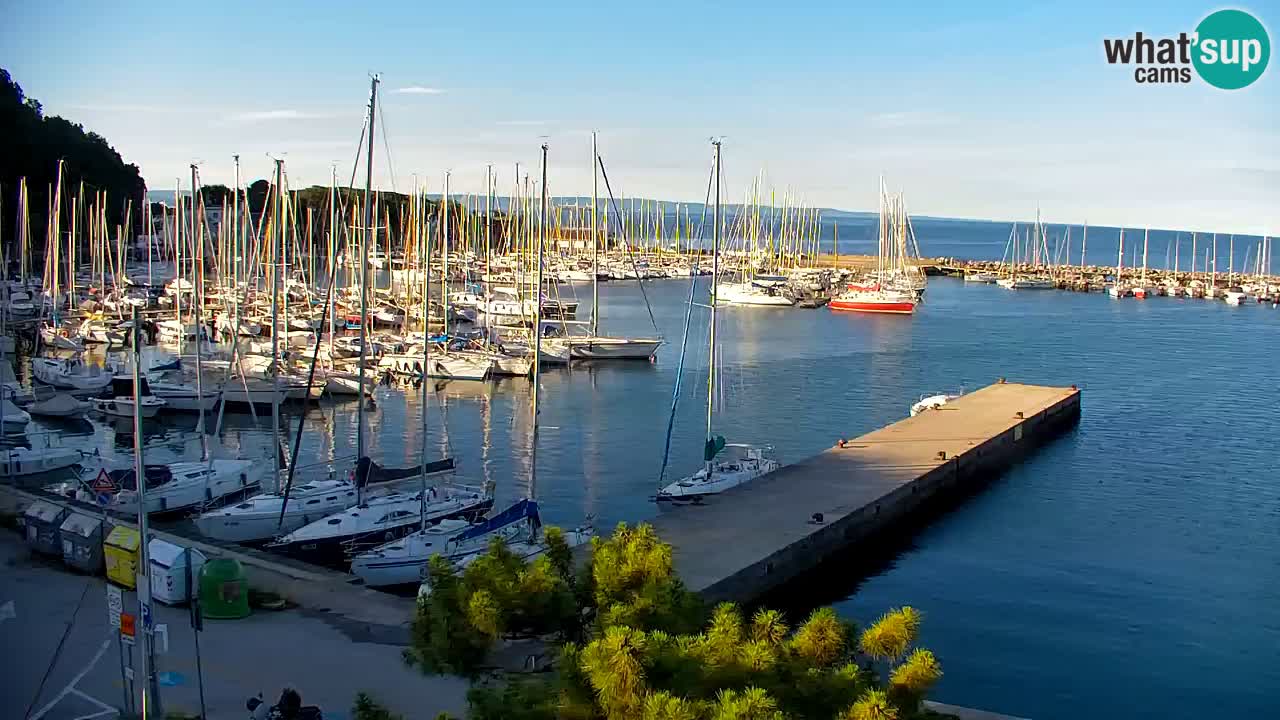 Webcam Sistiana Bucht – Liveblick auf Marina und Bucht